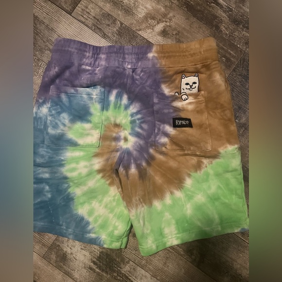 RipNDip Mens/Unisex tie dye shorts - Picture 4 of 6